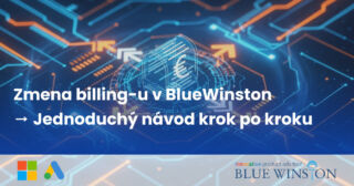 Zmena billing-u v BlueWinston  → Jednoduchý návod krok po kroku