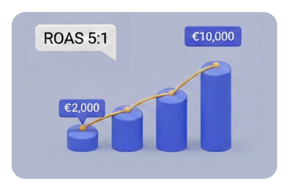 graf: ROAS 5:1